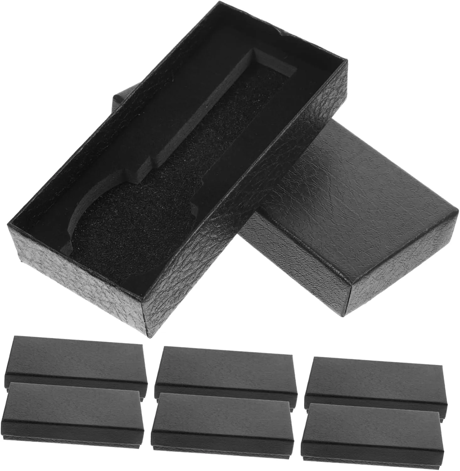 10pcs Watch Travel Case Box with Sponge Insert for Secure Storage Stylish Watch Wrapping Boxes for Men and Women for Parties and Presenting