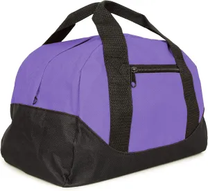 12" Duffel Bag Small Mini Travel Size Sports Gym Bag (Duffle Bag) (Purple)
