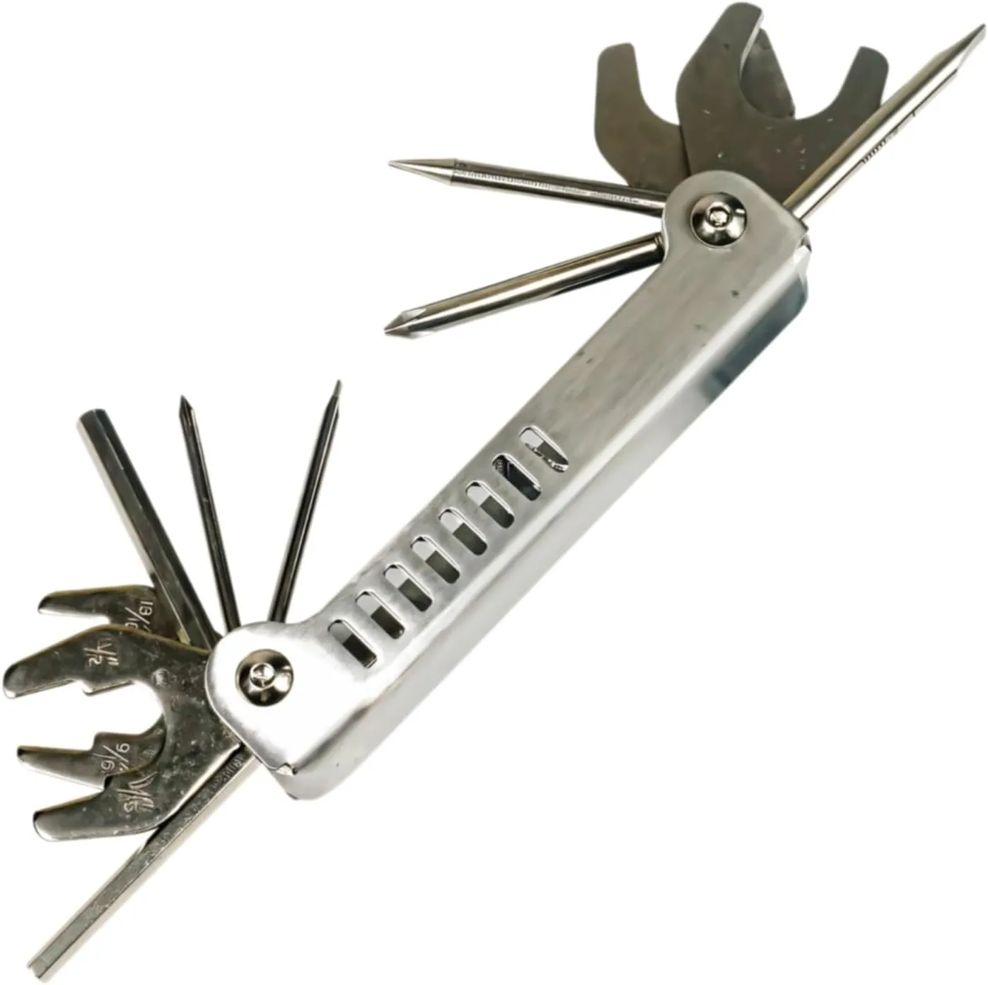 13-in-1 Diving Multi-Tool, Stainless Steel Compact Regulator Service Kit, Portable Scuba Equipment Maintenance Tool for Tank Valves & Repairs