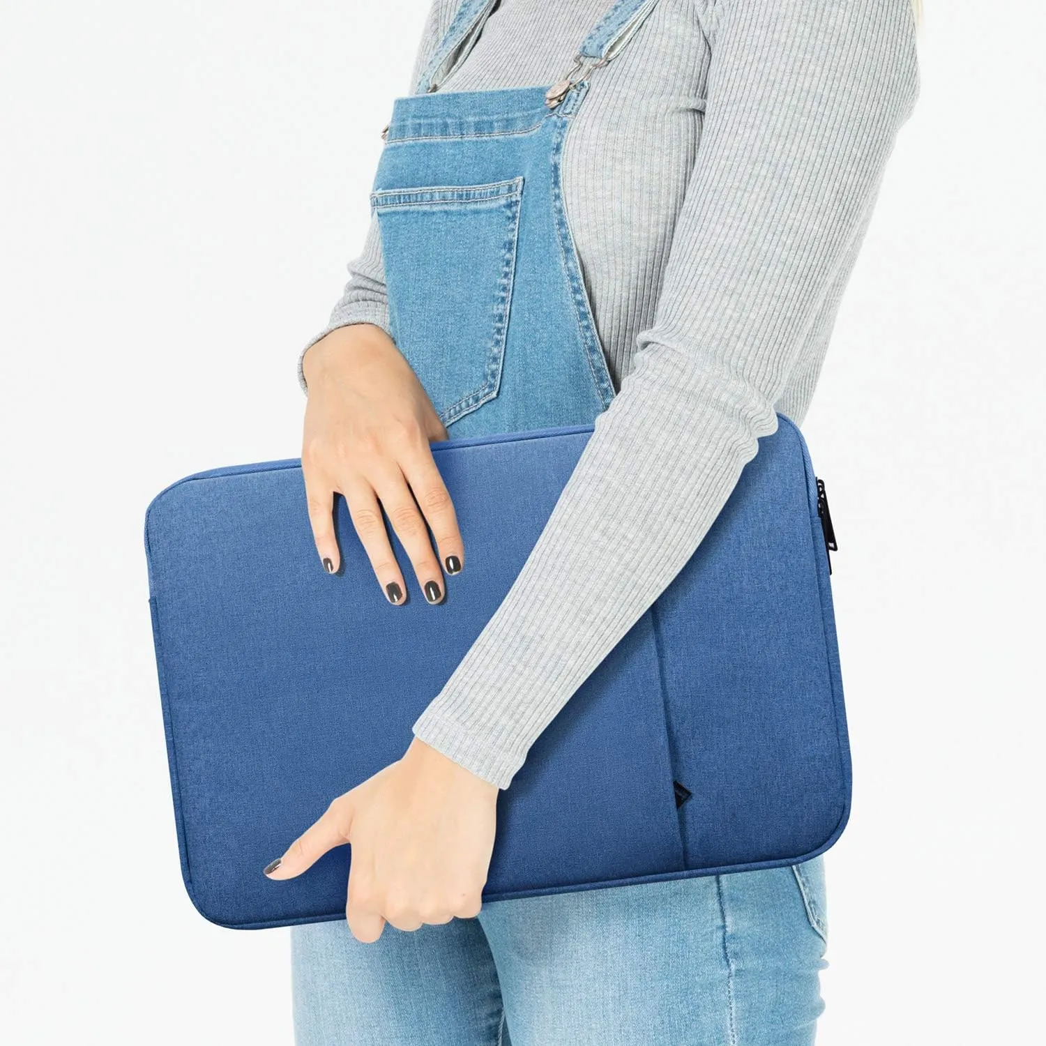 14-15 Inch Waterproof Laptop Sleeve Bag Protective Case Compatible HP Chromebook 14/HP Stream 14,Acer Aspire 1 14"/Acer Swift 3,ASUS Dell Lenovo Toshiba LG Samsung Acer Chromebook 14 Notebook Bag,Blue