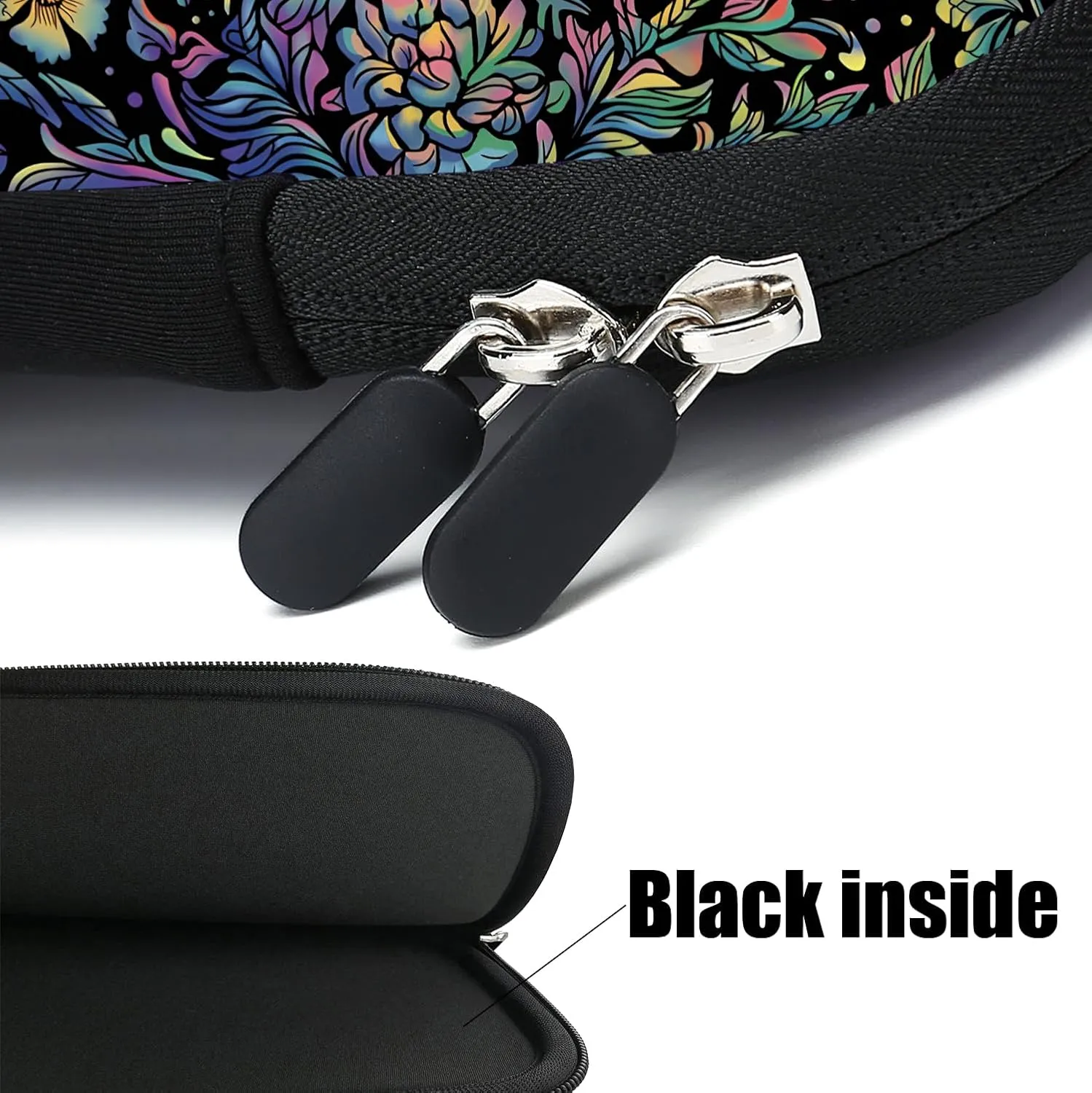 15 Inch Laptop Sleeve Carrying Bag Neoprene Sleeve Tote Tablet Cover Notebook Briefcase Bag with Handle (GHFC-030)
