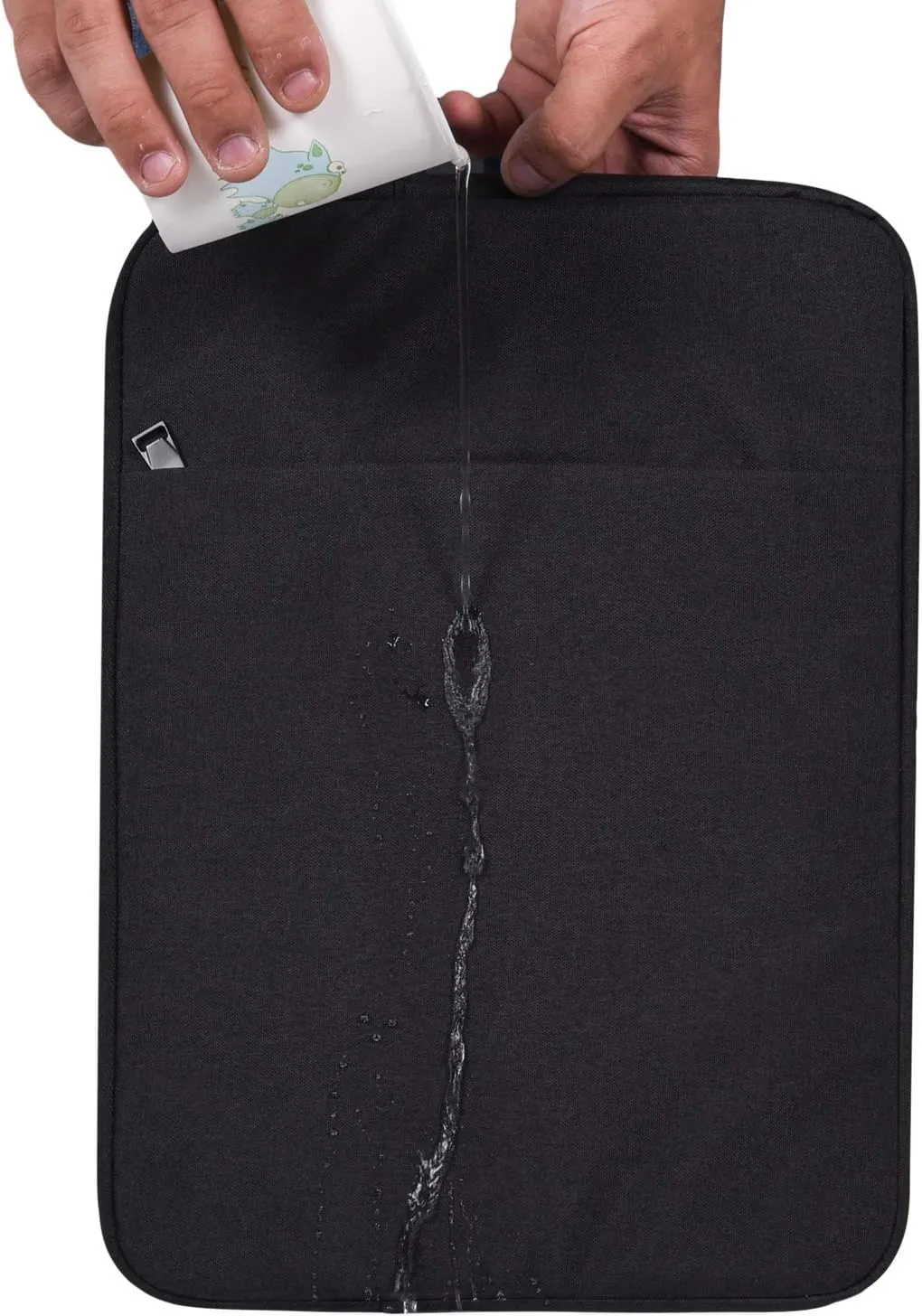 15.6 Inch Laptop Sleeve Case - Waterproof Notebook Bag Compatible with Acer Aspire E 15, ASUS VivoBook F510UA 15.6, HP, Toshiba, Asus, LG, MSI, Dell and Most 15.6" Notebooks - Black