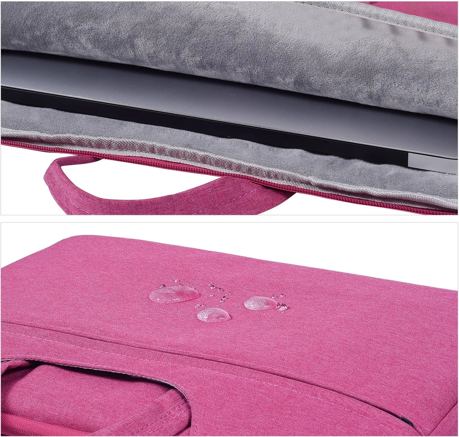 15.6 Inch Laptop Sleeve with Handle - Fits Acer, HP, Lenovo, Dell, ASUS, Toshiba, MSI Notebooks - Women's Laptop Bag