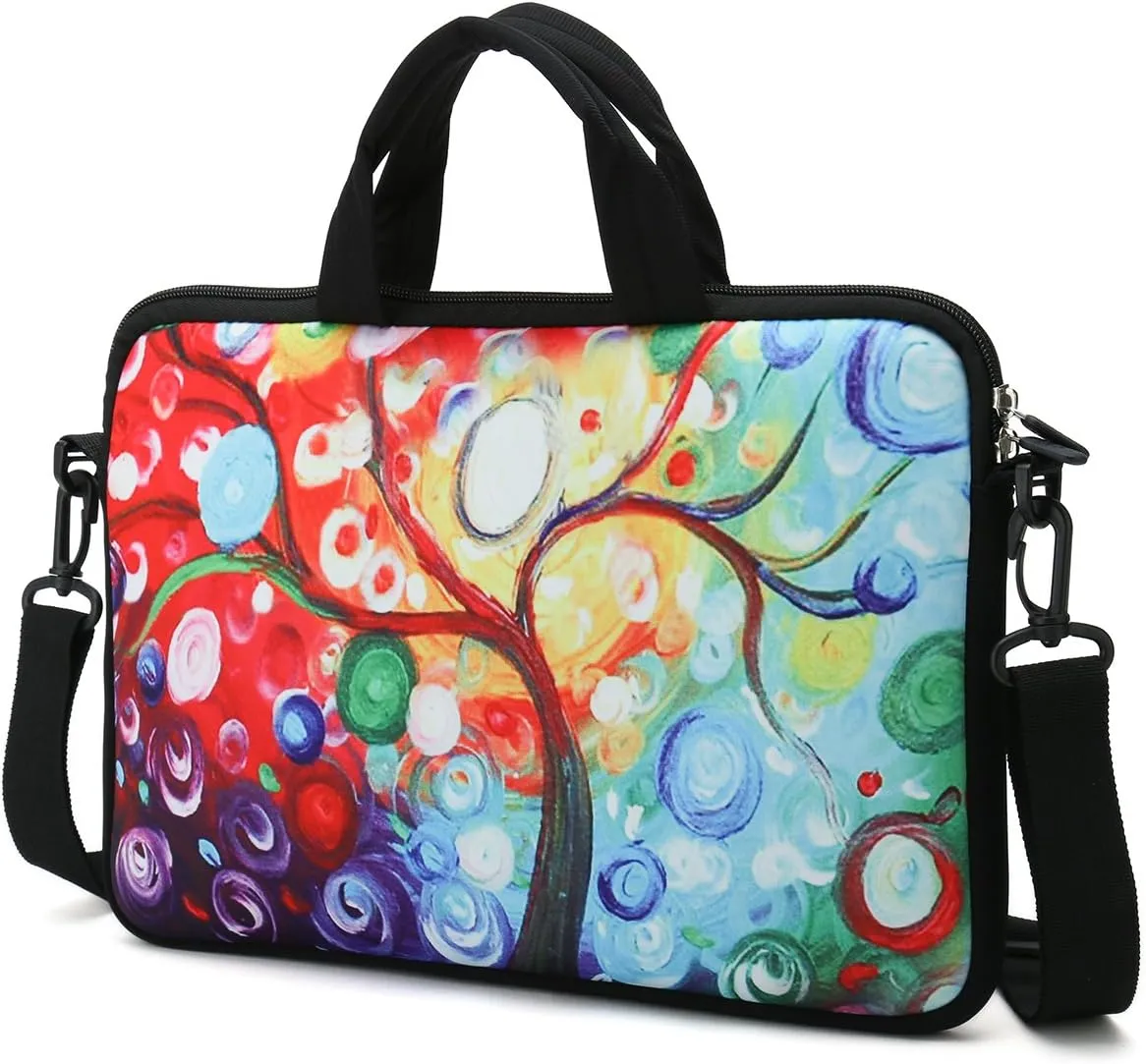 15" Laptop Shoulder Messenger Bag 14.1" 15.6" Laptop Notebook Case Cover Holder