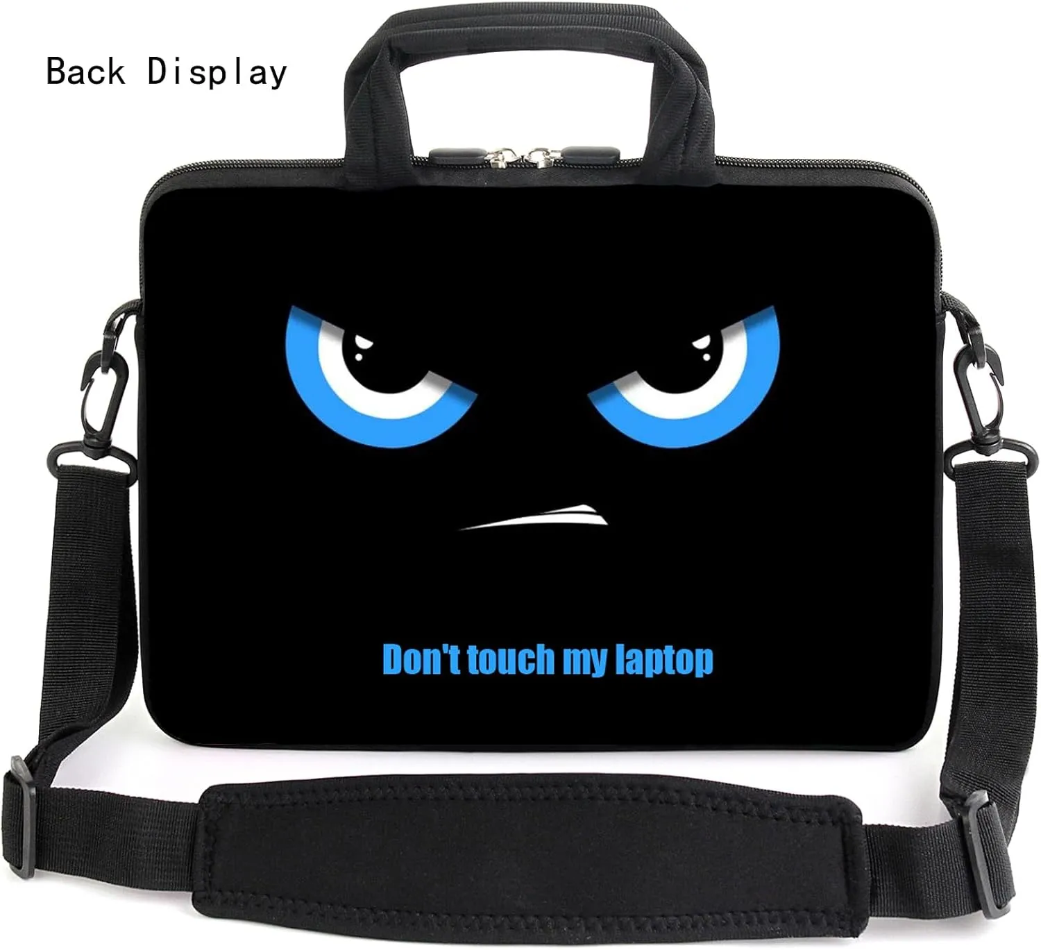15" laptop sleeve laptop bag chromebook case adjustable shoulder strap with handle accessory pocket for men women (RYD-15-1)