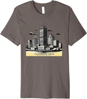 1960 Boston Prudential Center The Pru 2nd Tallest Skyscraper Premium T-Shirt