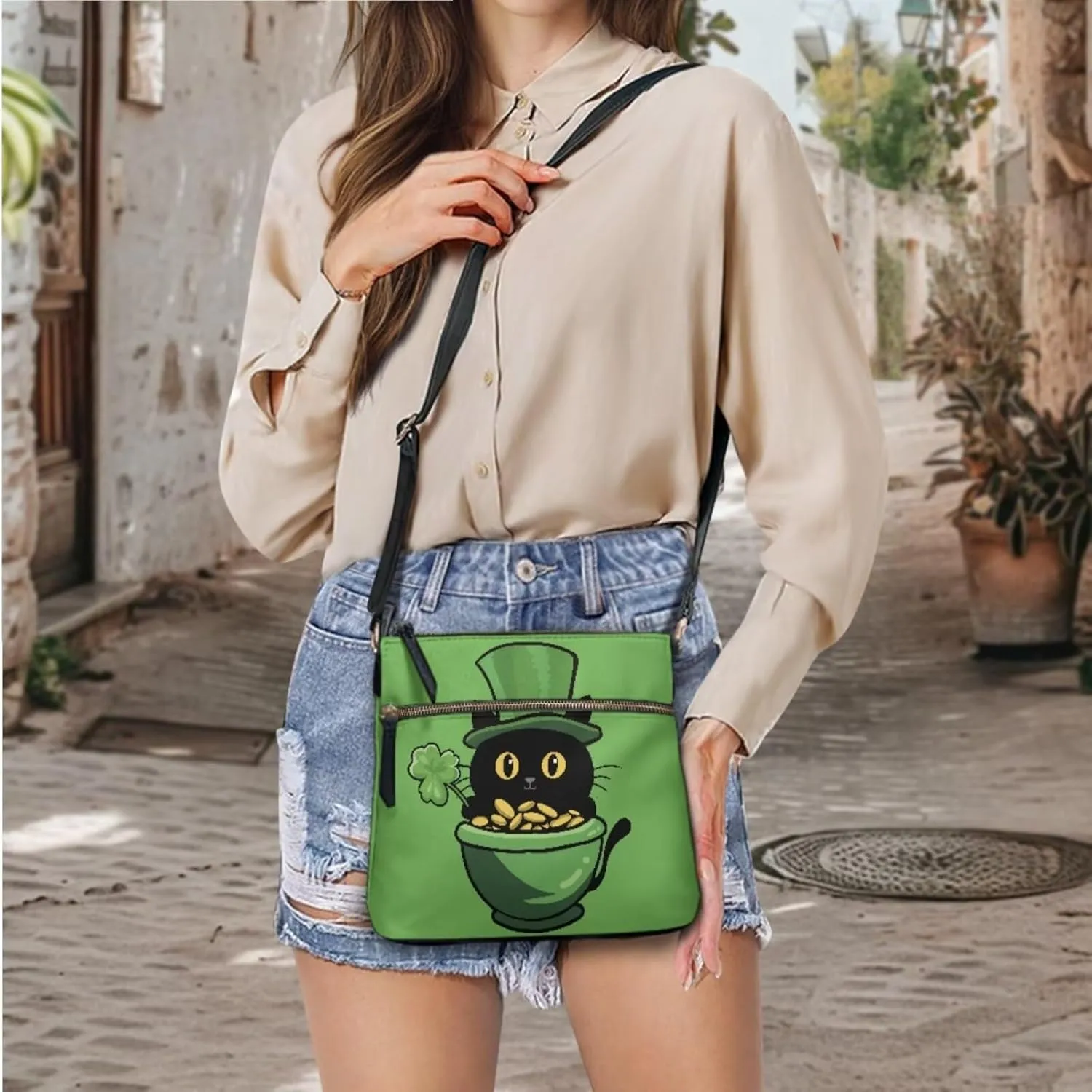 2 Pcs Bucket Bags Set for Women Trendy Satchel Purses for Women Crossbody Wristlet Purses for Women