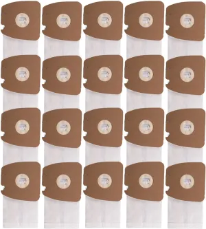 20 Pack Replacement Vacuum Dust Bags MM Premium Paper Bag Fit For Sanitaire S3680 & SC3680 Canister Vacuums, 63253A (20 Pack)