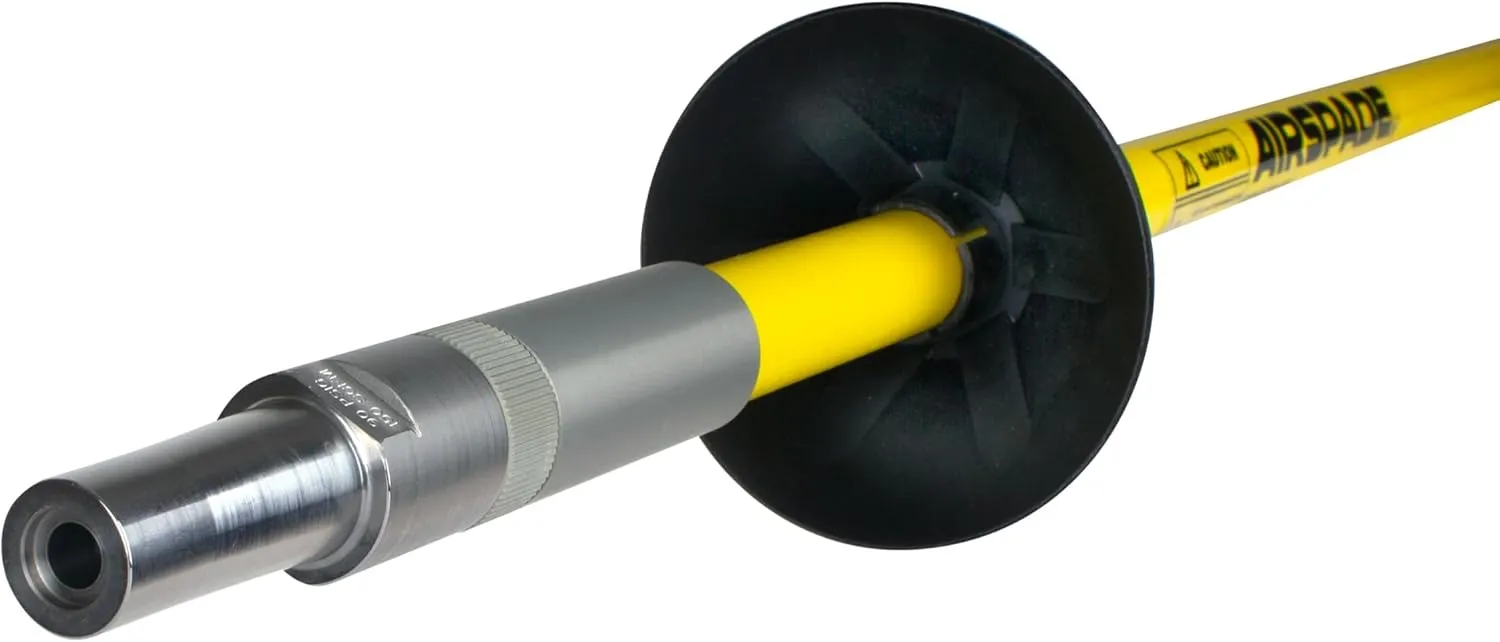 2000 150 CFM Air-Excavation Tool, w/ Supersonic Nozzle and Dead-man Trigger, 3 Foot Barrel, Rugged Lightweight Construction (HT130 )