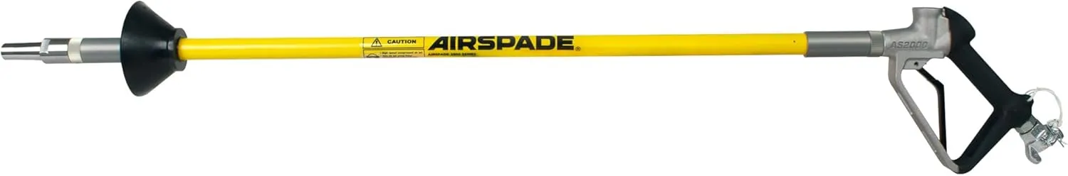 2000 150 CFM Air-Excavation Tool, w/ Supersonic Nozzle and Dead-man Trigger, 3 Foot Barrel, Rugged Lightweight Construction (HT130 )