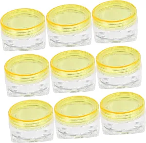 24 pcs Small Refillable Cream Containers with Lids Travel Sized Cream Jars for for Trips and Family Vacations