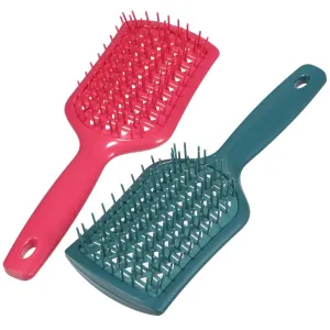 2pcs Hairbrush Set Vented Brush for Wet Dry Hair Tangle Hair Brush Massage Comb for Women