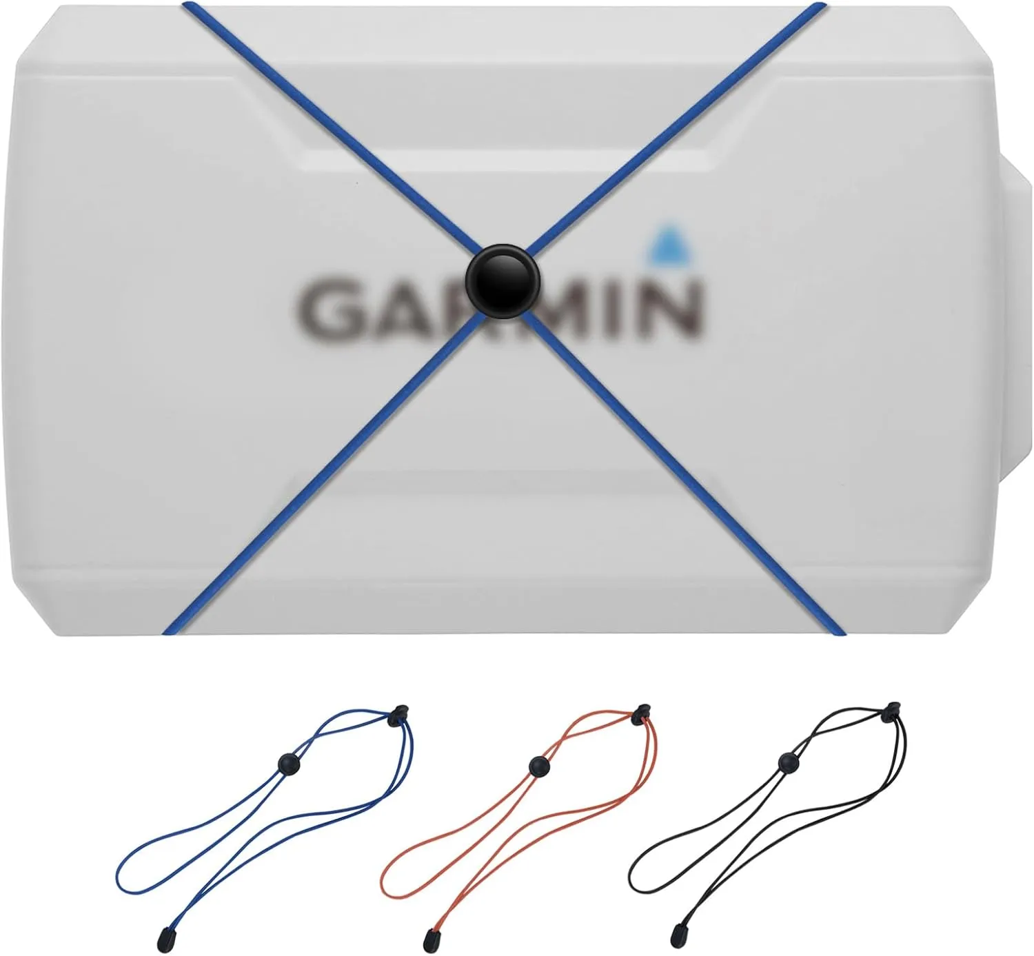 3 PCS Fishing Graph Cover Straps - Keep Your Fishing Graph Cover Secure During Travel with Easy-to-Adjust Fish Finder Bungee Straps