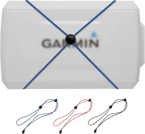 3 PCS Fishing Graph Cover Straps - Keep Your Fishing Graph Cover Secure During Travel with Easy-to-Adjust Fish Finder Bungee Straps