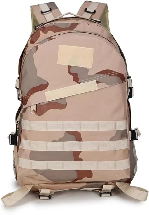 30L Tactical Backpack, Military MOLLE Rucksack, Waterproof Assault Pack for Hunting, Camping, Survival & Outdoor Travel (Camouglage)