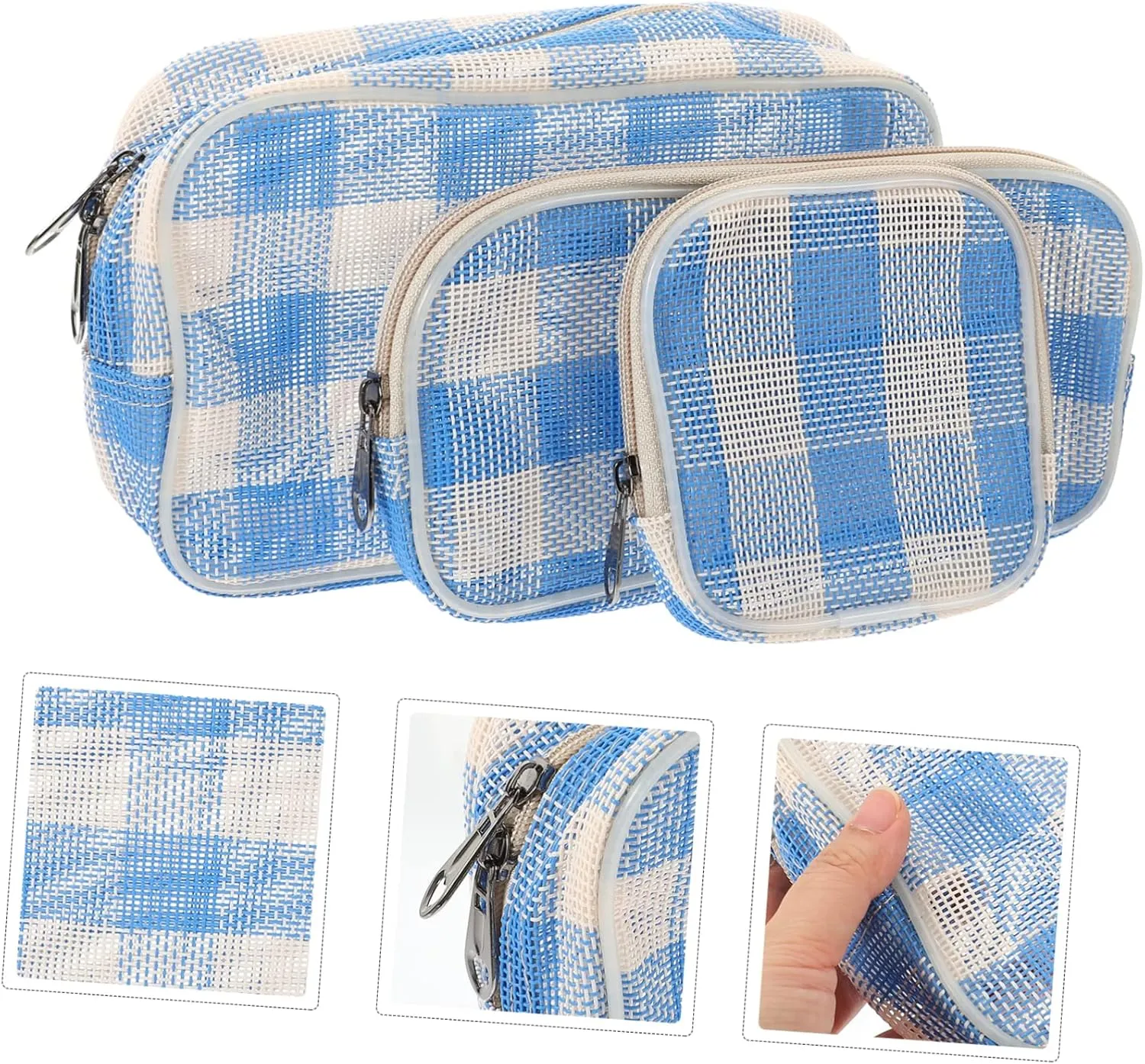 3pcs Travel Organizer Bags Outdoor Makeup Bags Cosmetics Bag Storage Bag Miss Three-Dimensional, As Shown, 23x14x6cm