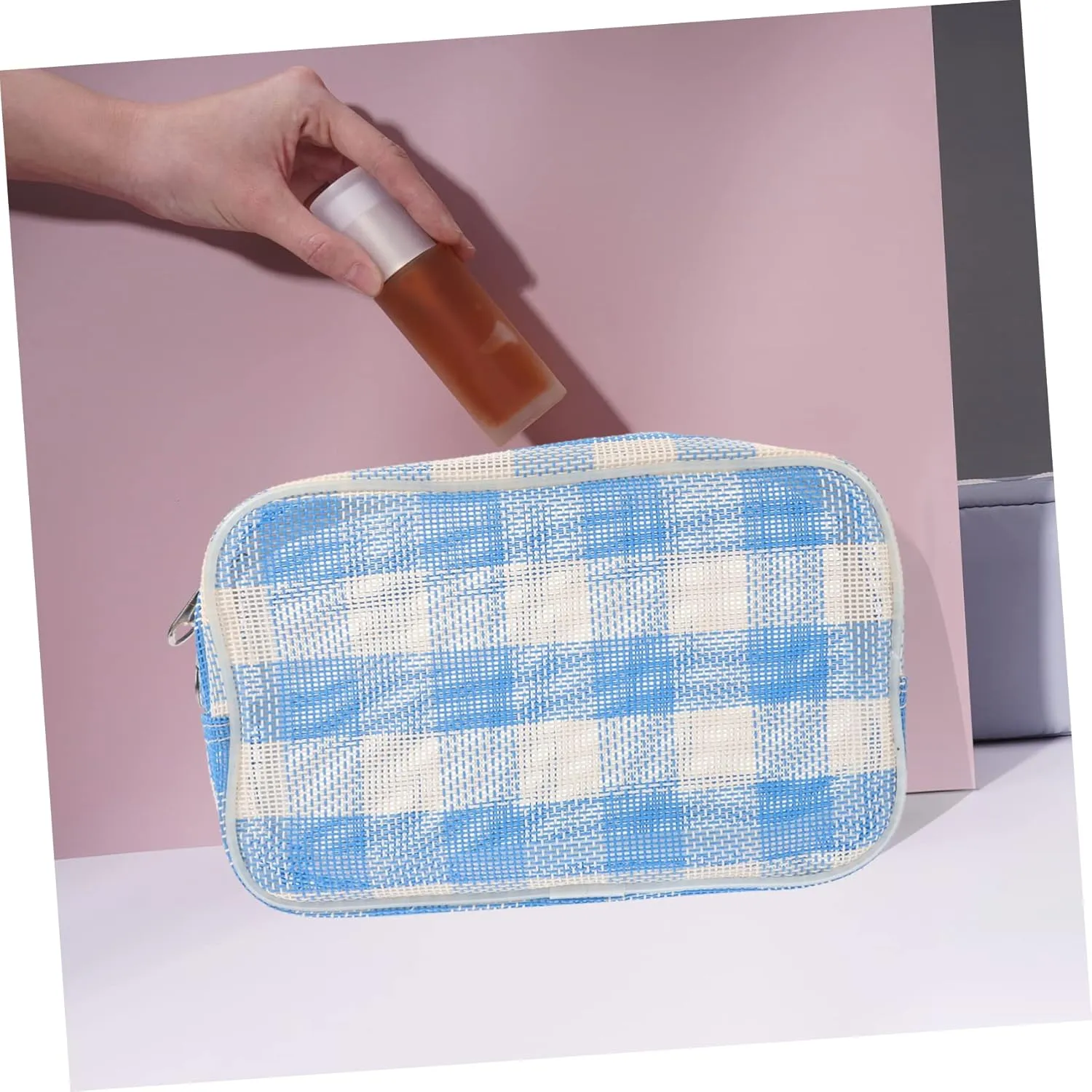 3pcs Travel Organizer Bags Outdoor Makeup Bags Cosmetics Bag Storage Bag Miss Three-Dimensional, As Shown, 23x14x6cm