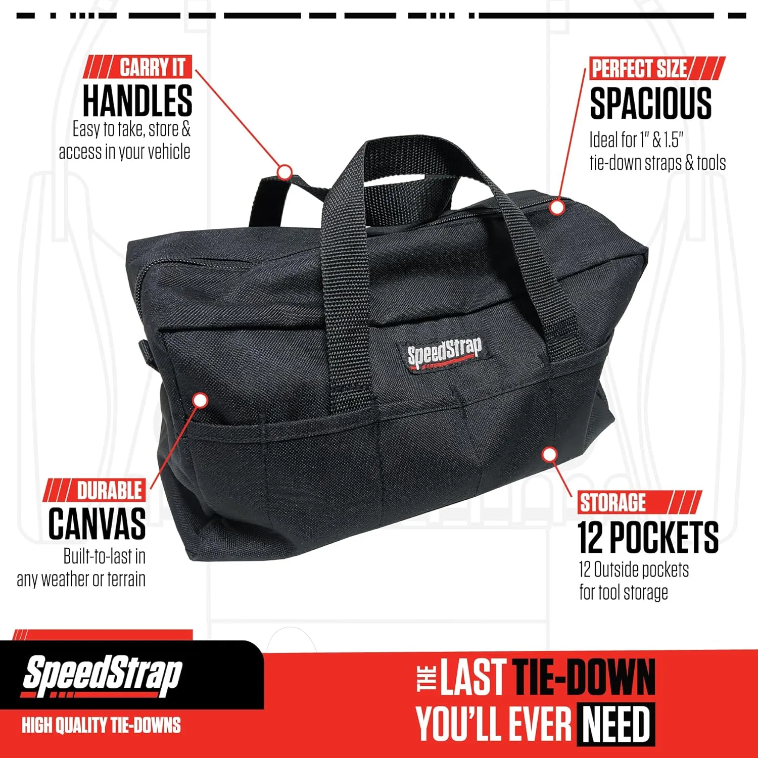 40010 Tool Bag, 1 Pack