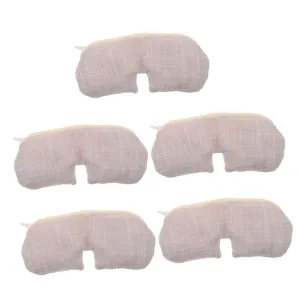 4pcs Eye Heat Compress Tool Mineral Salt Eye Mask for Sleep Hot Therapy for Eye Bags