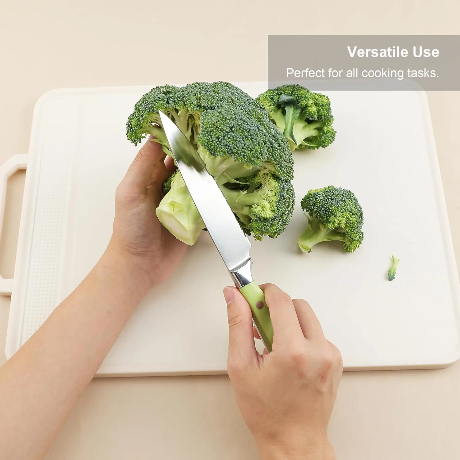 5-Inch Paring Knife, German 1.4116 Stainless Steel, Serrated Edge, Abs Handle, Fruit & Tomato Knife with Gift Box