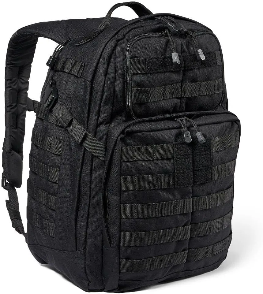 5.11 Tactical Backpack, RUSH 24 2.0 Military Survival Molle Back Pack with Laptop Compartment, 37L, Style 56563ABR/56564ABR