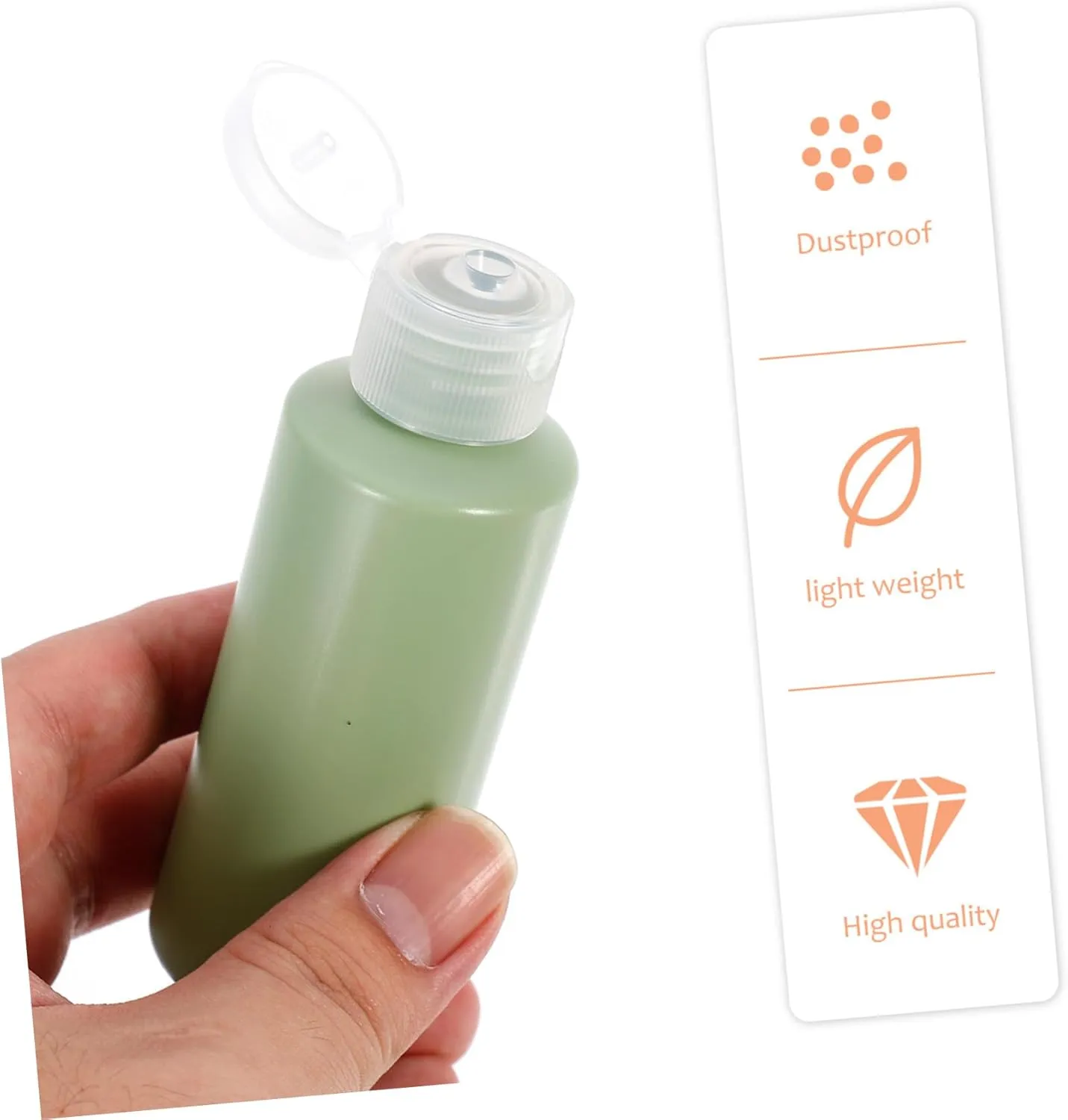 8 Pcs Bottled Traveling Essentials Travel Essentials for Women Travel Cosmetic Bottle Vacation Pack, Colorfulx2pcs, 10X3.5X3.5CMx2pcs