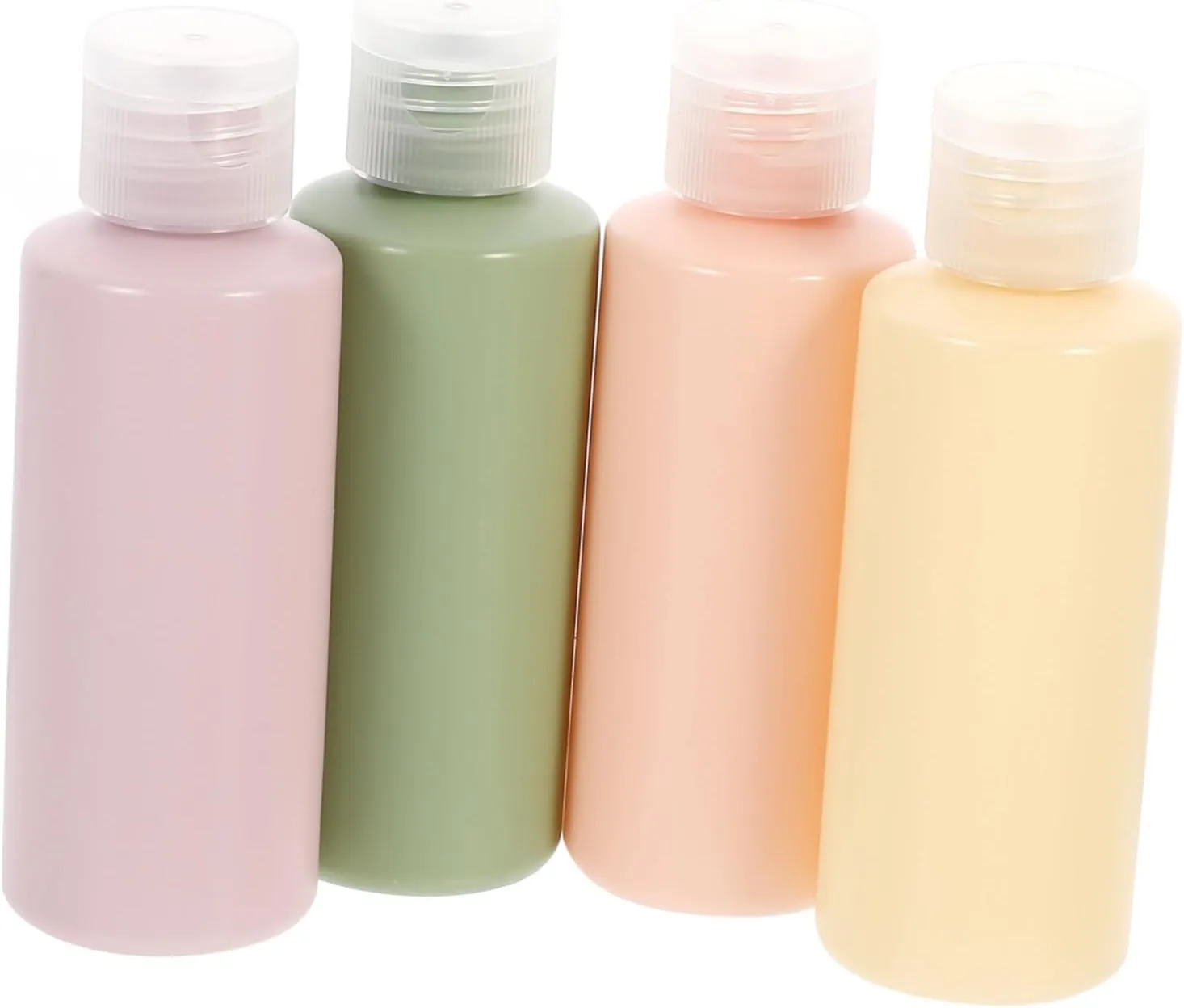8 Pcs Bottled Traveling Essentials Travel Essentials for Women Travel Cosmetic Bottle Vacation Pack, Colorfulx2pcs, 10X3.5X3.5CMx2pcs