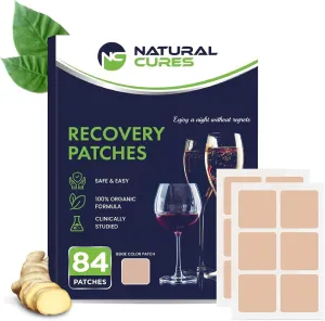 84-Pack Party Patches - Wake Up Refreshed and Energized with Skin-Friendly Patch - Strong Adhesive for Secure Fit - Natural Ingredients for Quick Recovery (Beige (84 Count))