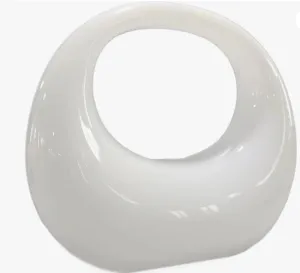 Acrylic Evening Clutch Purse Top-handle Moon Hobo Bag, Elegant Handbag for Wedding Cocktail Party