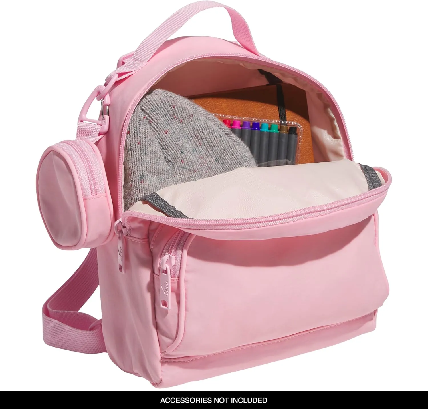 adidas Must Have Mini Backpack, Small Festivals and Travel, True Pink, One Size