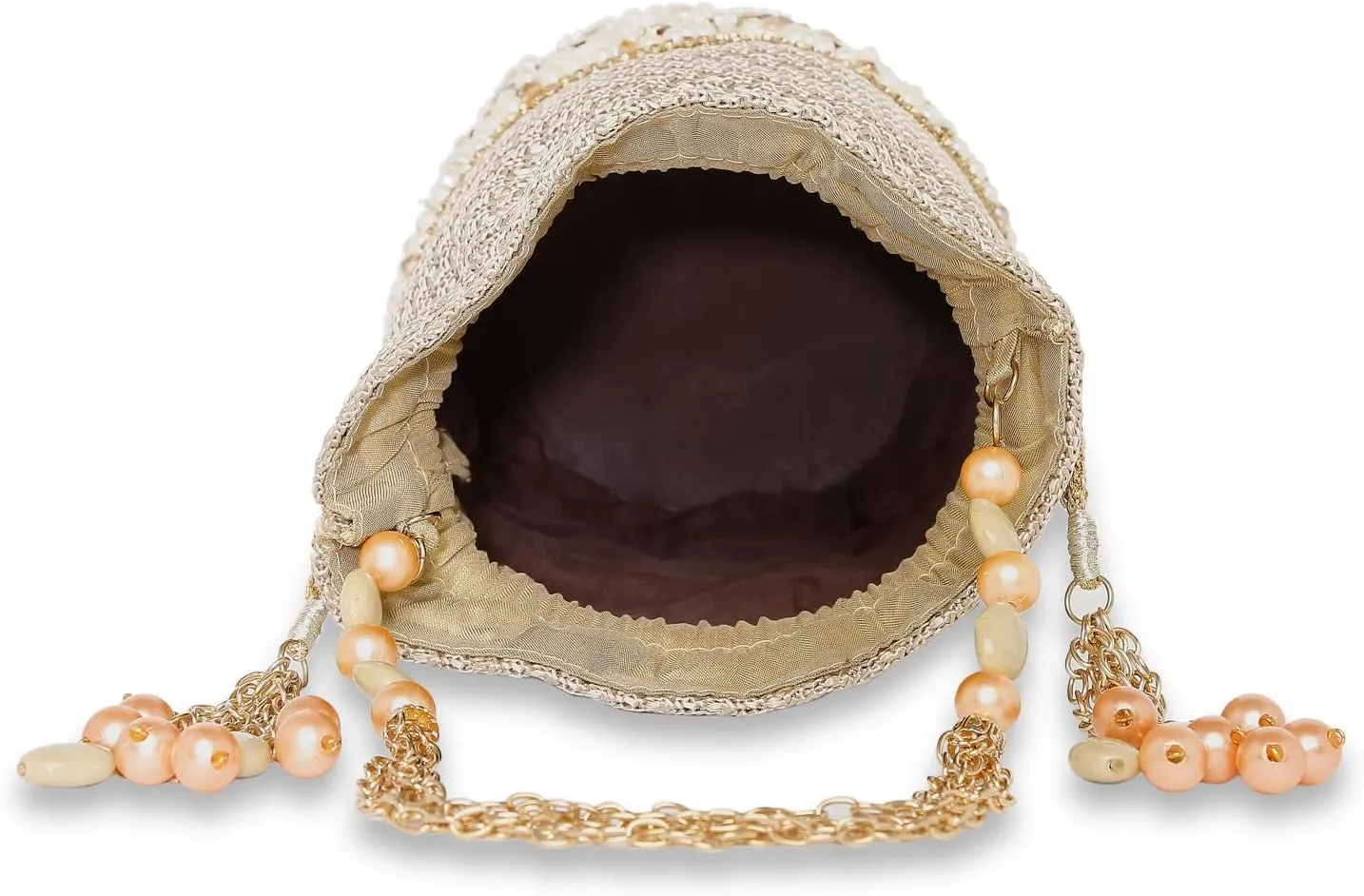Aheli Potli Purses Gift for Women Handmade Evening Handbag Stylish Bridal Fashion Wristlet Bag Women