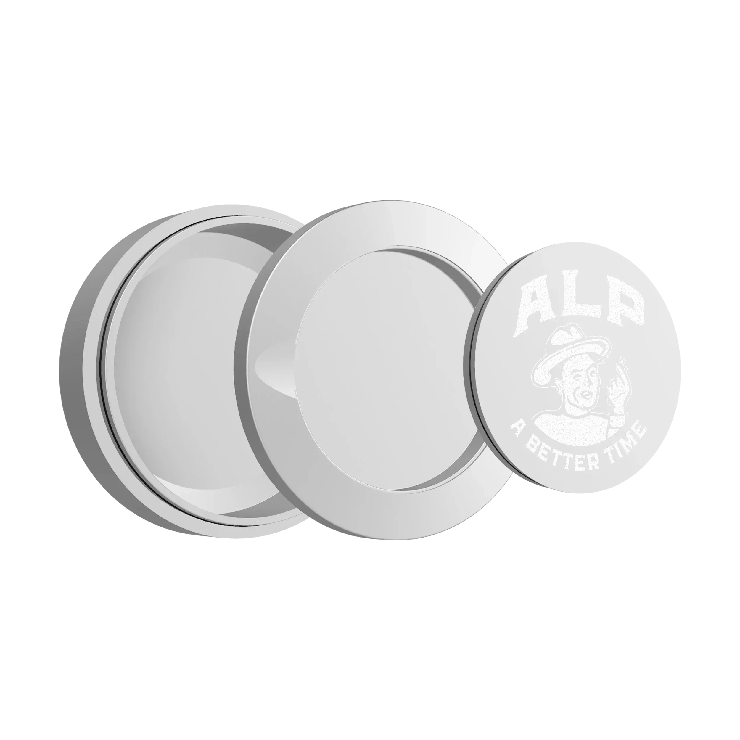 ALP Metal Travel Tin Frost Gray