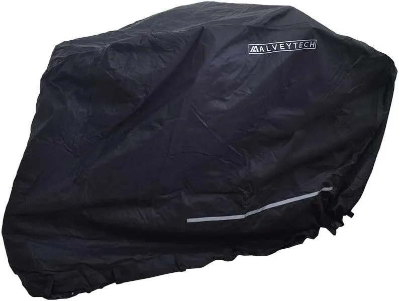 AlveyTech Heavy Duty Weatherproof Cover for Mobility Scooters (X-Large) - Secure Fit to The Vehicle, Outdoor & Travel - Pride Mobility Scooter Covers for Transport