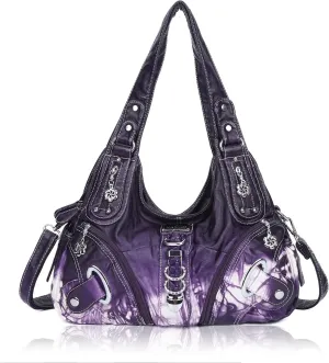 Angelkiss Hobo Purses and handbags for Women Satchel Handbag Women Purses Large Daily Shoulder Bags