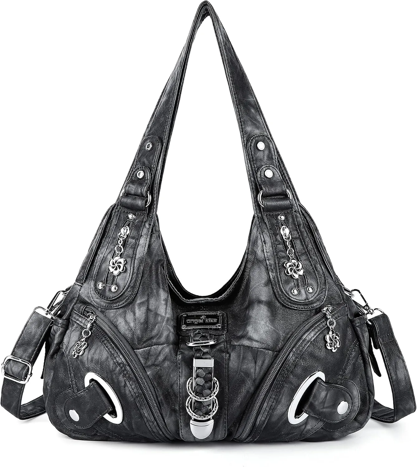 Angelkiss Hobo Purses and handbags for Women Satchel Handbag Women Purses Large Daily Shoulder Bags