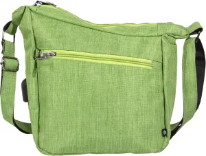 Anti-theft Crossbody Bags for Women - Antitheft Purse with Secure Locking Mechanism for Travel