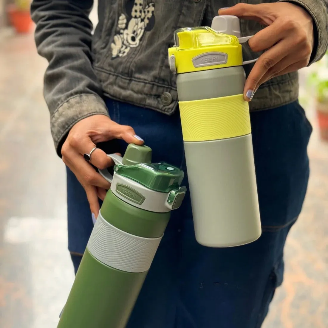 Aqua Thirst Stainless Steel Water Bottle - 800 ML