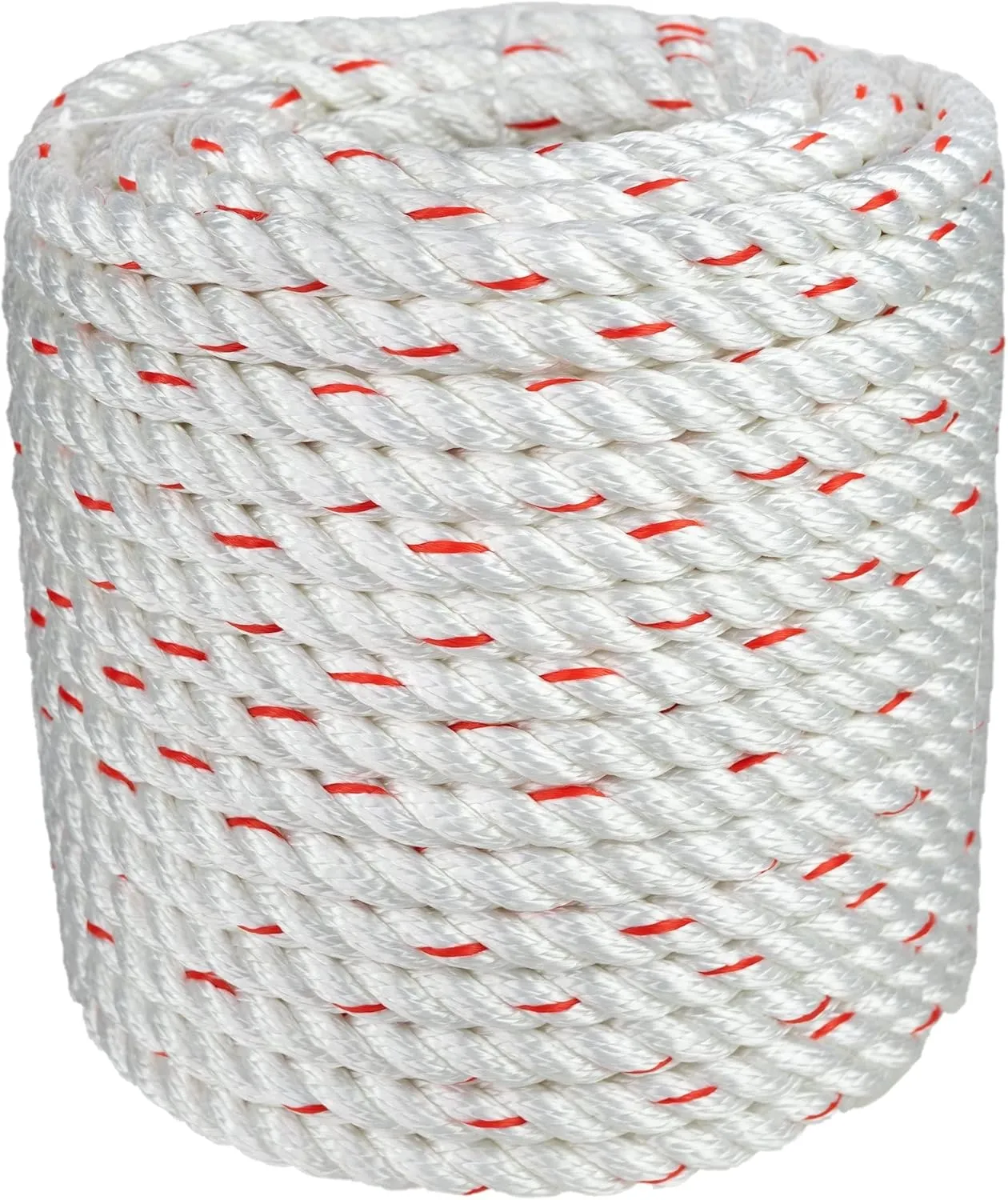 Arborist Bull Rope | High Strength Polyester | Tree Hoist Rigging Line | 5/8 inch x 150 feet, no Eye Splice