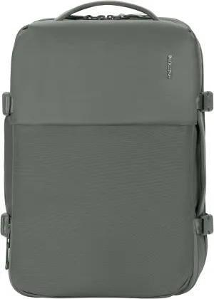 A.R.C. Travel Pack - ReSpun 100% Recycled Polyester, 38L Backpack, RFID-Blocking, Shoe Compartment, Expansion Zipper, Ergonomic Straps, Laptop Compartment for 16” PC/Mac, Travel Friendly - Smoked Ivy