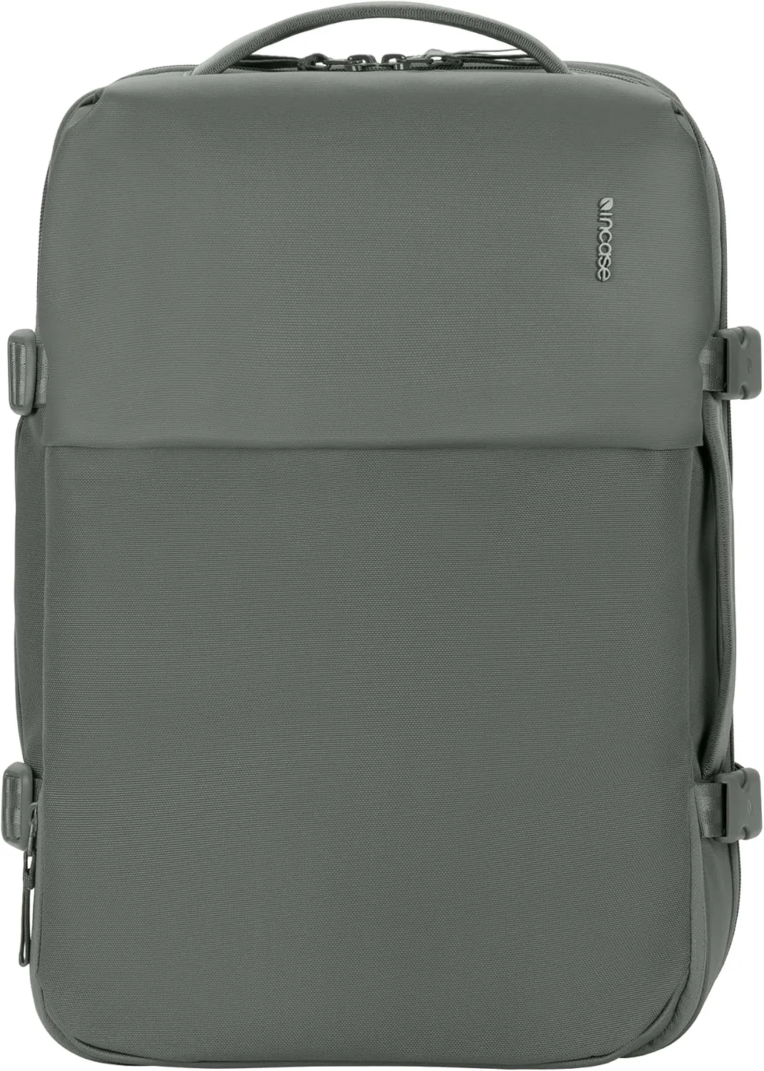 A.R.C. Travel Pack - ReSpun 100% Recycled Polyester, 38L Backpack, RFID-Blocking, Shoe Compartment, Expansion Zipper, Ergonomic Straps, Laptop Compartment for 16” PC/Mac, Travel Friendly - Smoked Ivy