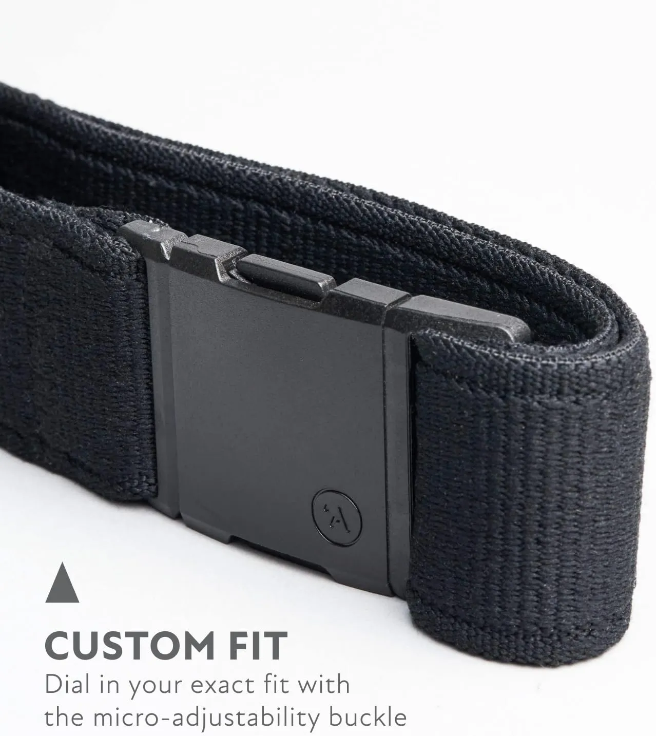 Arcade Belts A2 Slim Adventure Belt: Heavy Duty Stretch, Metal Free Buckle