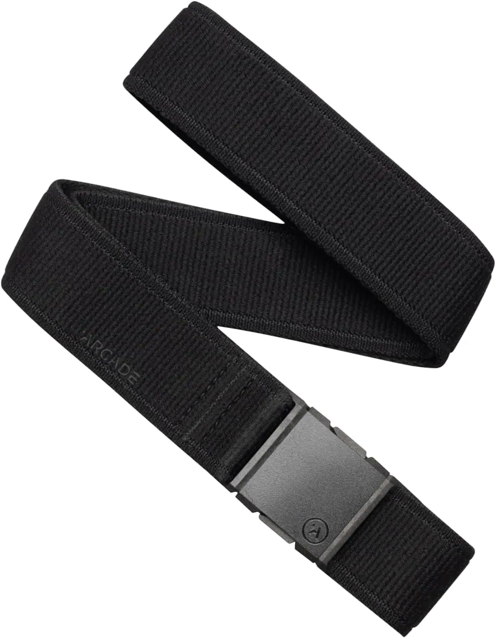 Arcade Belts A2 Slim Adventure Belt: Heavy Duty Stretch, Metal Free Buckle