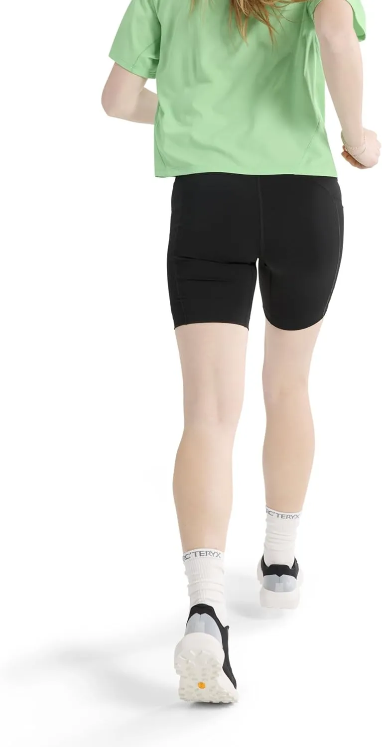 Arc'teryx Essent High-Rise Utility Short 8 Women's | High-Rise 8" Trail Short with Bounce-Free Storage