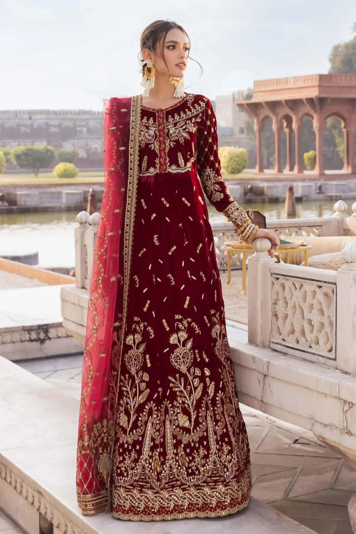 Baagh by Aik Atelier Unstitched 3 Piece Luxury Velvet Collection'2022-BV-05