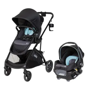Baby Trend Sonar™ Switch 6-in-1 Modular Stroller Travel System with Ally 35 Infant Car Seat, Desert Blue