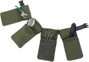 Bag Waist Skirt with Pocket Outdoor Repair Horticultural Suite Home Organizer Storage Bag Utility Manager(Green)
