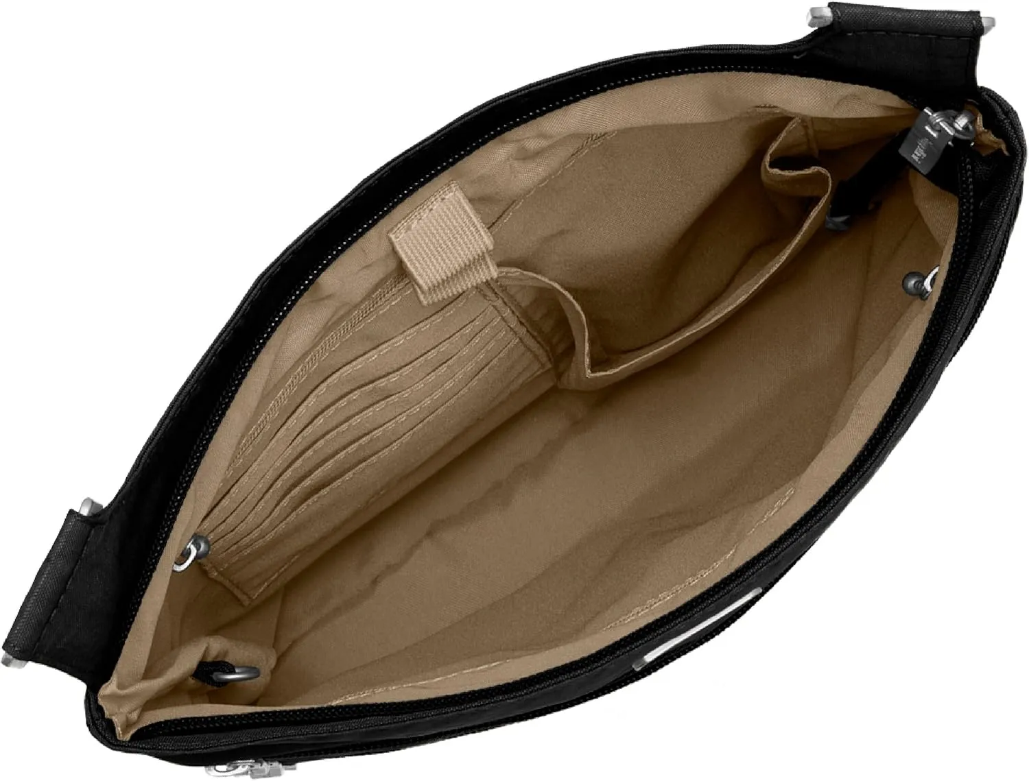Baggallini Big Zipper Travel Crossbody Bag
