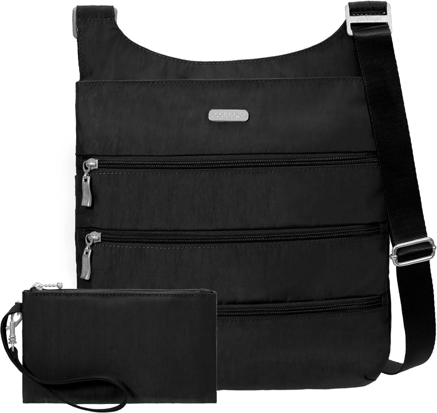 Baggallini Big Zipper Travel Crossbody Bag