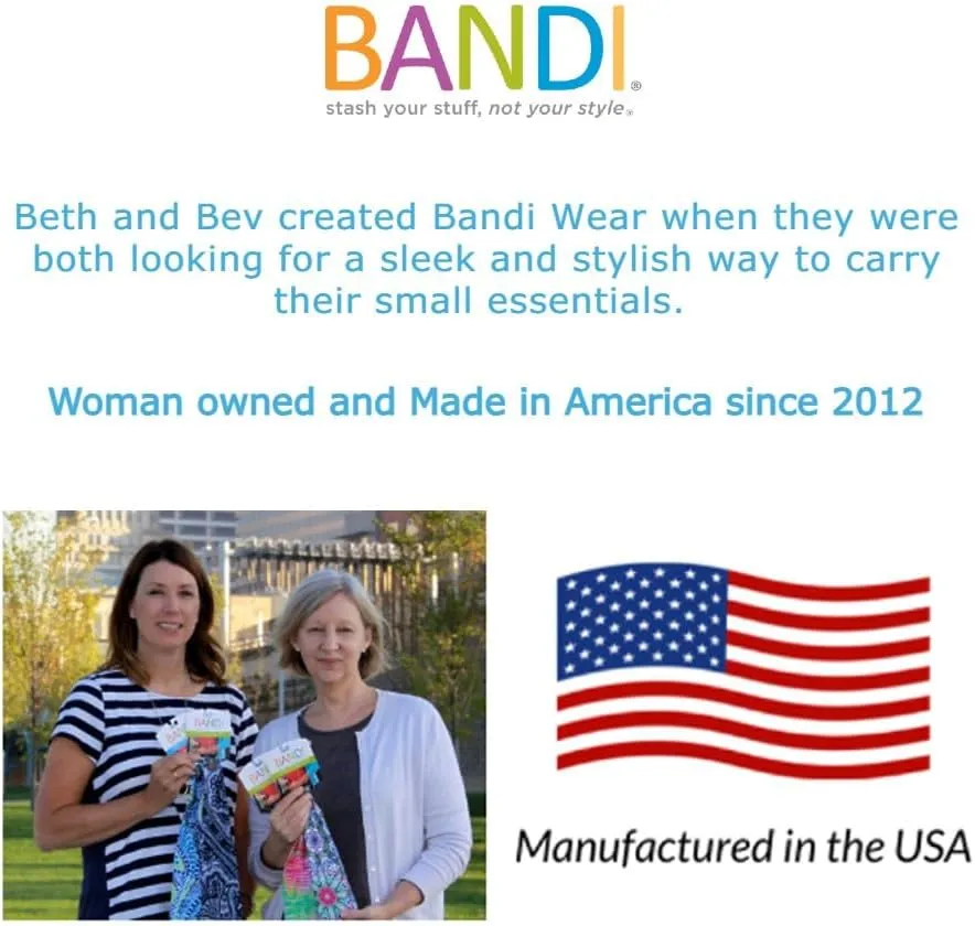 BANDI Pocketed Wraps - Your Secure, Comfortable, and Versatile Accessory for an Active Lifestyle, Perfect for Travel, Fitness, and Daily Activities