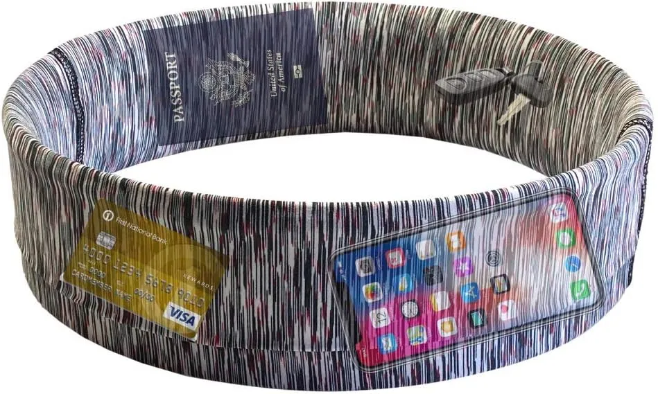 BANDI Pocketed Wraps - Your Secure, Comfortable, and Versatile Accessory for an Active Lifestyle, Perfect for Travel, Fitness, and Daily Activities